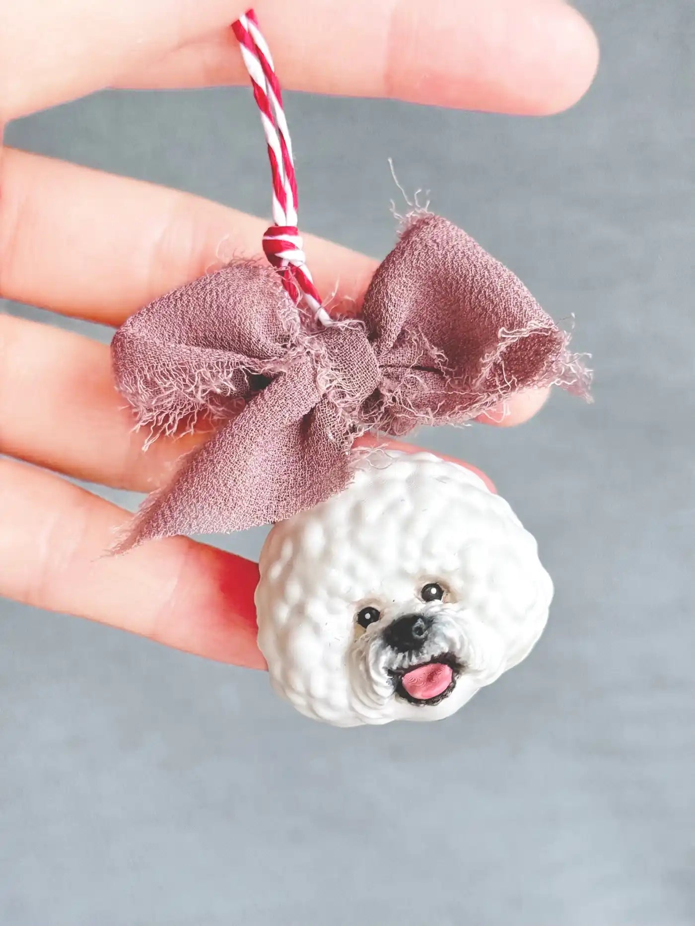 Bichon Frise Tree Ornamant